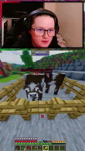 My First Minecraft Baby Calf!😍😍