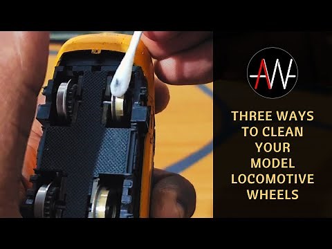MODEL TRAIN LOCOS NOT RUNNING RIGHT? Clean the wheels with this how-to guide!