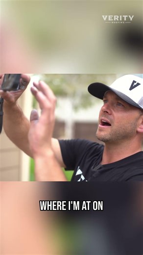 One Hailstorm Away From Roof Failure #roofing #damage #warning