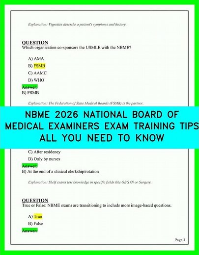 NBME 2026 Exam Prep: Proven Training Tips to Pass First Try (Full Guide)