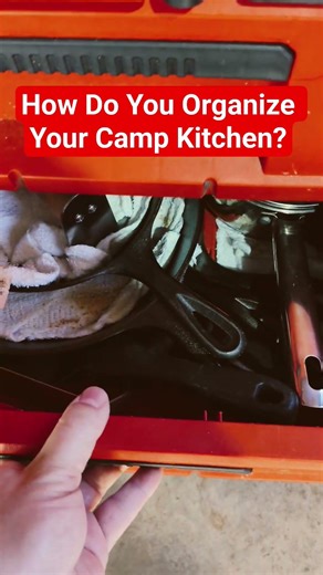 Camp Kitchen Organization!