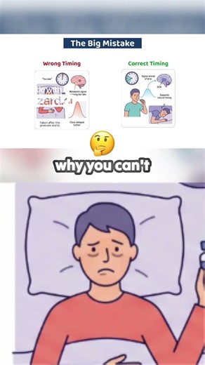 Why Melatonin Doesn't Work When You're Already in Bed