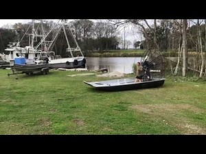 Yamaha Apex YG4 Powered Air Boat Test