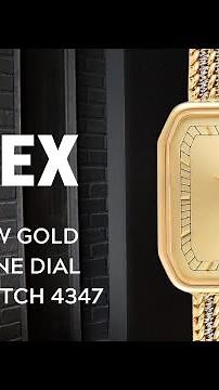 Rolex Cellini 18k Yellow Gold Champagne Dial Ladies Watch 4347 | SwissWatchExpo