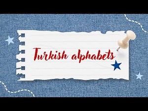 Learn Turkish Alphabets with Pronunciation - With Examples 🇹🇷
