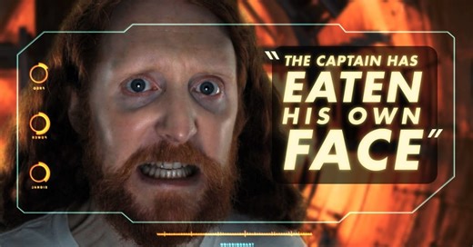 A British Comedian Made a Funny Video Parodying a Specific Scene You See in Outer Space Movies