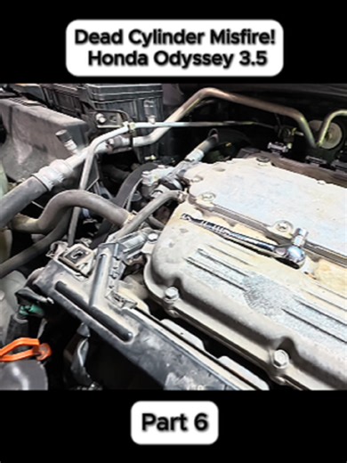 Dead Cylinder Misfire! Honda Odyssey 3.5#mechanics #error404 #error #autorepairshop #infinite #enginebuild #remove #terrible #auto #rebuild #carfix #autocar #service #usa🇺🇸