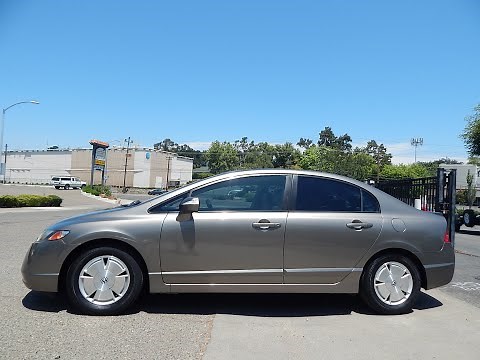 2008 Honda Civic Hybrid in depth walk around review!