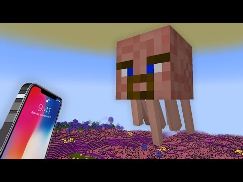Minecraft, but we destroyed the textures