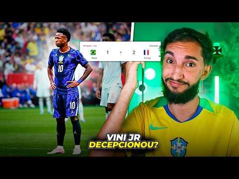 Brazil 1 x 2 France - Did Vini Jr. disappoint again?