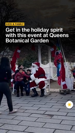 Get in the holiday spirit this Sunday December 7th at Queens Botanical Garden! ❄️ [LINK IN COMMENTS] | Secret NYC