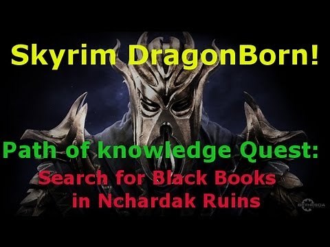 Skyrim Dragonborn: Path of Knowledge - Nchardak Ruins Part 5 (Playthrough/Walkthrough