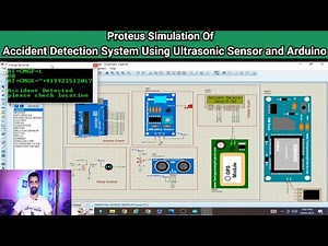 Car accident Detection Arduino | accident detection and messaging system using Ultrasonic Sensor