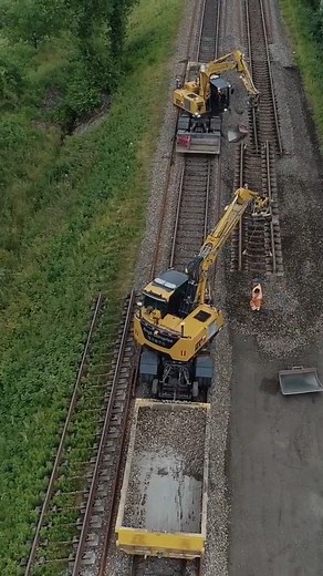 9.8K views · 85 reactions |  The MX20G Rail – where innovation meets railway construction!  Built for precision, safety, and performance, Hydrema's MX Rail is reshaping how we work on the tracks. With cutting-edge technology and a sleek, durable design, we're driving the future of a more efficient rail industry—one job site at a time.  Are you ready to move forward with us? #HydremaRail #InnovationOnTracks #RailConstruction #KeepsYouMoving | Hydrema | Facebook