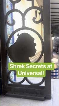 EVERY Shrek Easter Egg at the DreamWorks Theatre at Universal Studios!