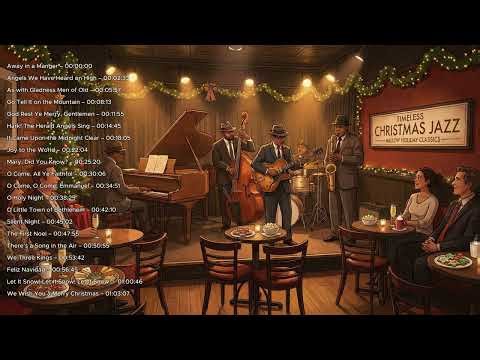 A Jazzy Christmas Lounge 🎄 | Mellow Jazz Instrumental Classics for Relaxing & Cozy Evenings
