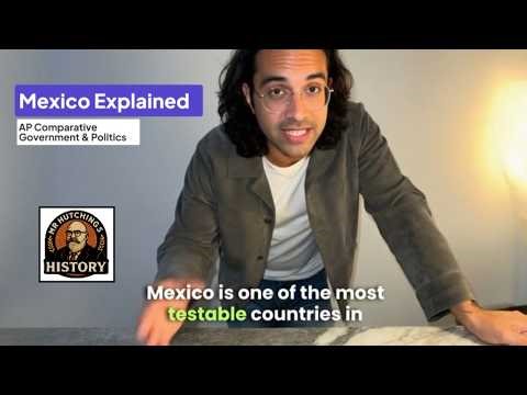 Mexico Explained for AP Comparative Government (Institutions, Elections, PRI Era + Democratization)