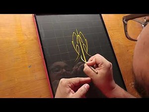 How To Pinstripe: Simple Pinstriping Design #21