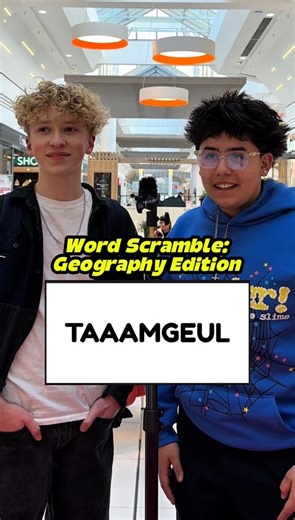 Word Scramble: Geography Edition 🌎 | The Ezz Show