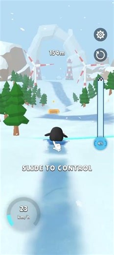 Sled Surfers - Level 1 - Free Mobile Game - Gameplay