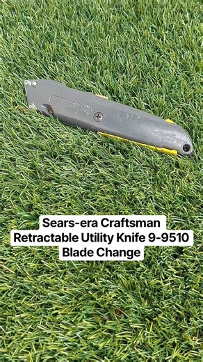 Sears Craftsman Retractable Utility Knife Blade Change | Oddly Satisfying ASMR Sounds | DIY