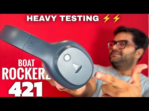 boAt Rockerz 421 Unboxing & Review ⚡⚡ Worth Buying ??