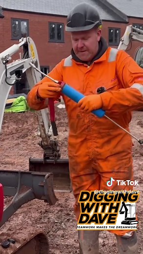 Keep it Greased with my quick guide to changing the cartridge on your grease gun! 🛠️ #DiggingWithDave #construction #machinery #toptips #fyp