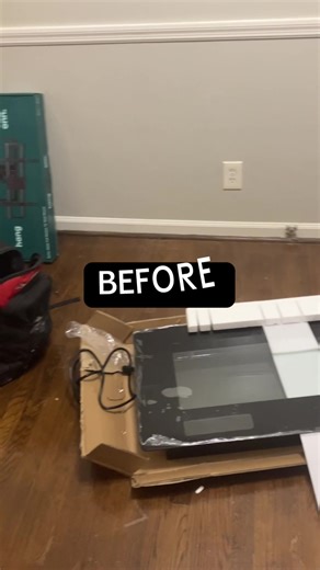 Mount TV and recessed Fireplace. #beforeandafter #handywomanatl #kyreedrepair #tvmounting #fireplace