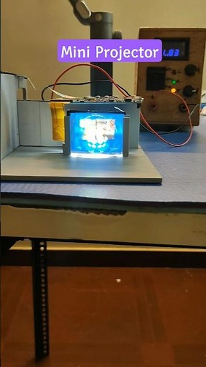 How to make a mini projector at home