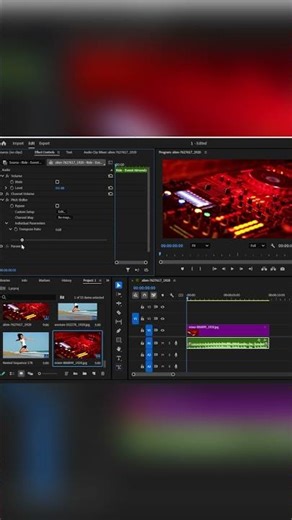 The Secret to Speeding Up Audio Without Pitch Change in Premiere Pro #AudioTips #PremiereTutorial