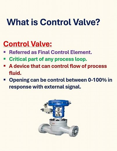 What is control Valve?? #controlvalve #instrumentation