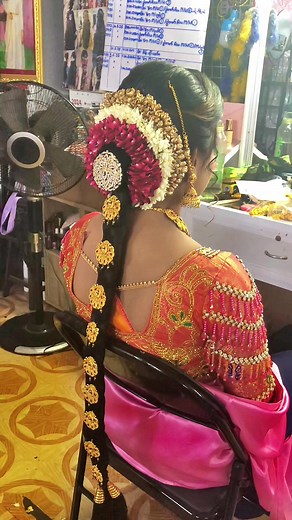 Tamil Traditional Bride Hairstyle Ideas