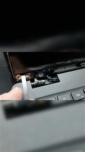 Tape snapped mid-removal? This works #laptophacks #diy