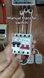 Sa mga Gusto mag order ng ganitong Manual transfer switch nasa comment section ang link #rarysolarpanelsetup #fbreelsfyp #fblifestyle #fbreels #lifestyle #fblife | Electrical Video Tutorial