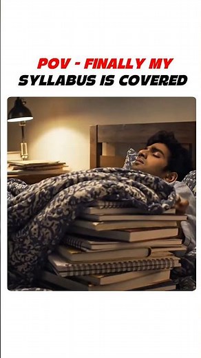 POV: Syllabus covered🤣😂