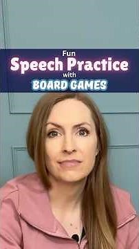 Have fun practicing Speech using board games! | Tip Tuesday