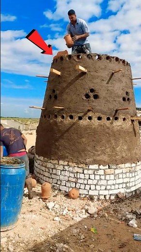 Turkey house building technique 😱