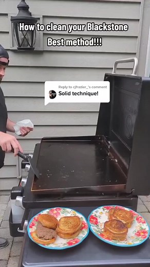 1.2M views · 8.8K reactions | After my last Blackstone cleaning video I got SO many questions, so hopefully this one helps!! | Kasey Brookover | Facebook