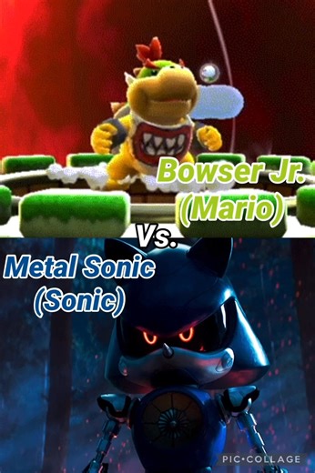 Bowser Jr. Vs. Metal Sonic