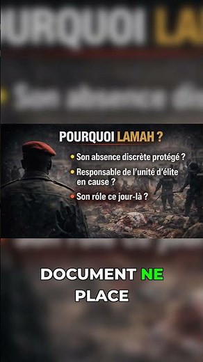 Procès 28 Septembre ; Aucune preuve matérielle contre Col Lamah
