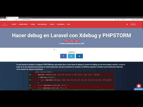Aprende a hacer debug con Laravel utilizando Xdebug y PHPSTORM