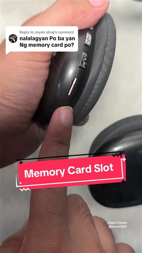 How to Insert a Memory Card in P9 Wireless Headphones