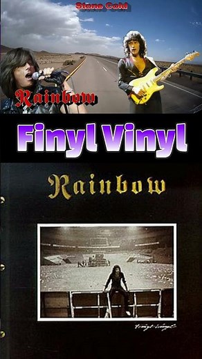 Rainbow - Stone Cold - album Finyl Vinyl 1986