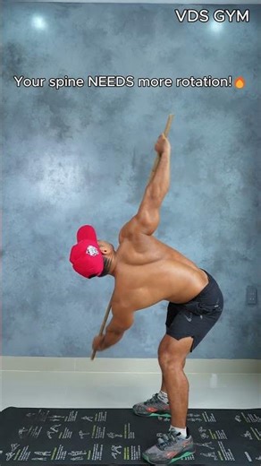 ✅Spinal rotation exercises help increase mobility and reduce pain ✅#gym #fitness #workout