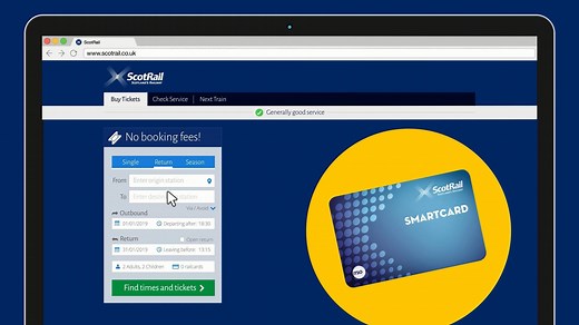 It's quick and easy to add tickets to your Smartcard online. Here's how to do it... | ScotRail