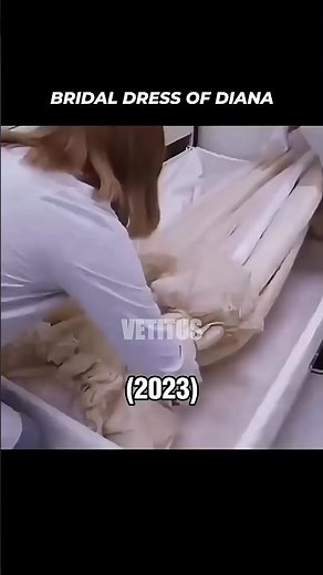 Princess Diana’s Wedding Dress Then vs Now (1981 vs 2023) 👰👑