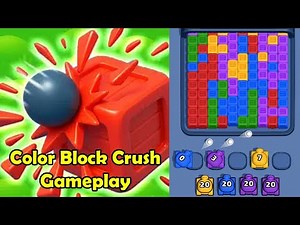 Color Block Crush Game Gameplay