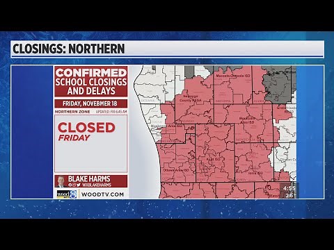 A closer look at today's school closings