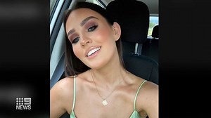 The passenger of a car is tonight facing charges over a crash that killed a 19-year-old woman in Wollongong. The victim was struck as the out-of-control car mounted the curb, after the man allegedly pulled the handbrake. #9News | Nightly at 6.00pm | 9 News