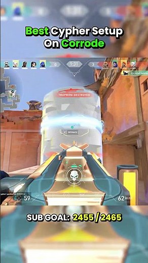 Best Cypher Setup on Corrode #valorant